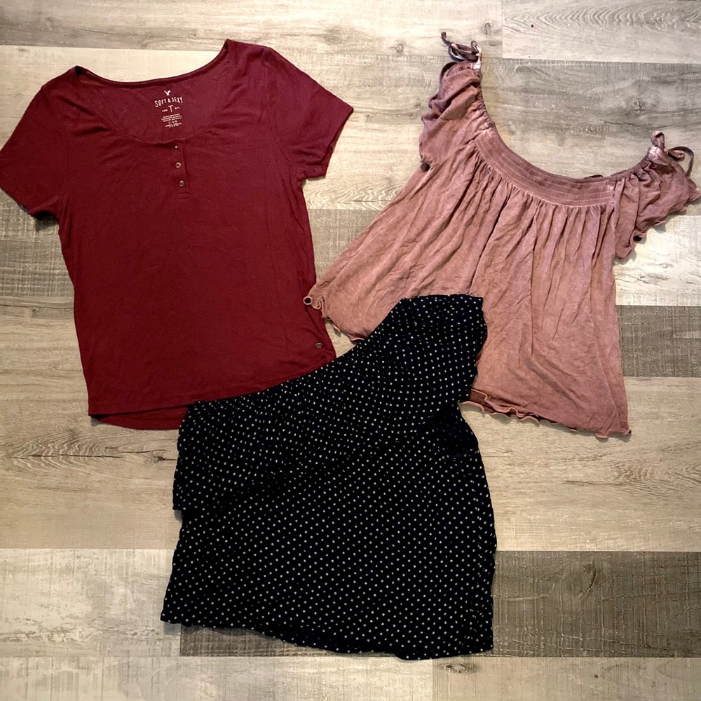 American eagle shirt bundle